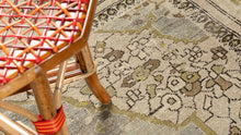 Tapis VINTAGE ancien, 100% laine noué main, 212cm x 349cm