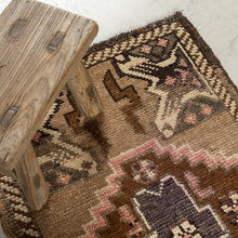 Tapis VINTAGE - 100% laine noué main - 50 x 99 cm