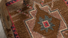Tapis VINTAGE - 100% laine noué main - 42 x 92 cm