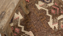 Tapis VINTAGE - 100% laine noué main - 47 x 96 cm