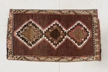 Tapis VINTAGE - 100% laine noué main - 48 x 86 cm