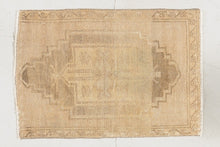 Tapis VINTAGE - 100% laine noué main - 58 x 83 cm