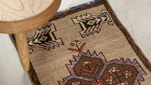 Tapis VINTAGE - 100% laine noué main - 46 x 79 cm