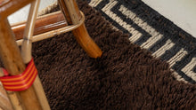 Tapis BERBERE CONTEMPORAIN MRIRT - 100% laine noué main -  115cm x 205cm