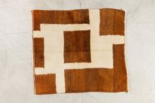 Tapis BERBERE CONTEMPORAIN MRIRT - 100% laine noué main -  100cm x 110cm