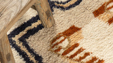 Tapis BERBERE CONTEMPORAIN MRIRT - 100% laine noué main -  80cm x 150cm