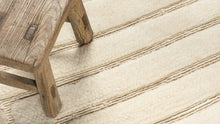 Tapis BERBERE CONTEMPORAIN MRIRT - 100% laine noué main -  105cm x 420cm