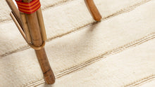 Tapis BERBERE CONTEMPORAIN MRIRT - 100% laine noué main -  95cm x 405cm