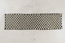Tapis BERBERE CONTEMPORAIN MRIRT - 100% laine noué main -  65cm x 240cm
