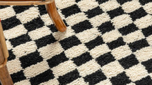 Tapis BERBERE CONTEMPORAIN MRIRT - 100% laine noué main -  65cm x 240cm