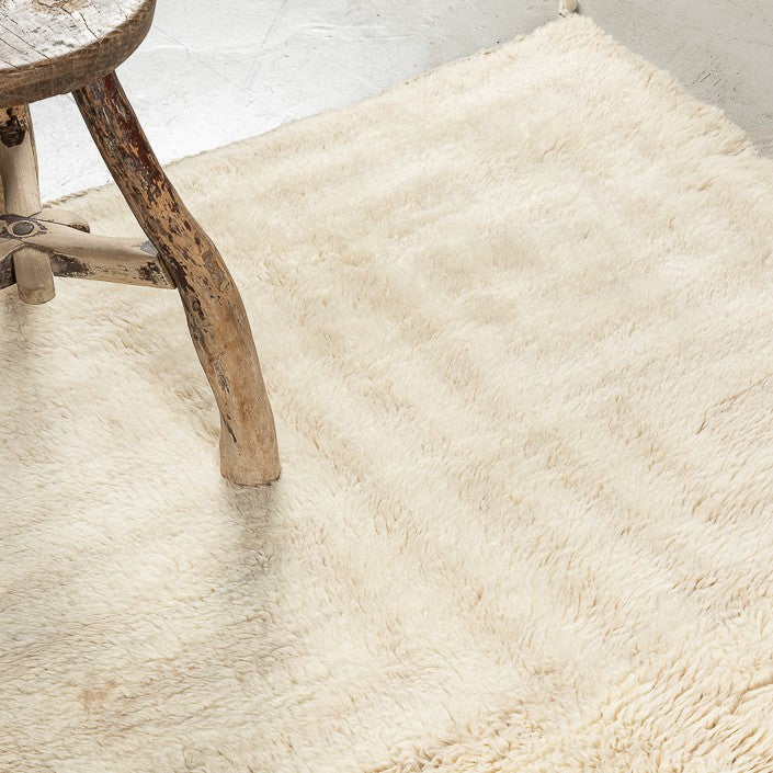 Tapis BERBERE CONTEMPORAIN MRIRT - 100% laine noué main -  115cm x 190cm