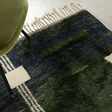 Tapis BERBERE CONTEMPORAIN MRIRT - 100% laine noué main -  105cm x 125cm