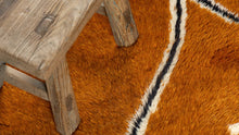 Tapis BERBERE CONTEMPORAIN MRIRT - 100% laine noué main -  105cm x 110cm