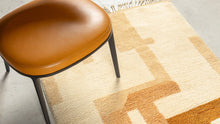 Tapis BERBERE CONTEMPORAIN MRIRT - 100% laine noué main -  100cm x 480cm
