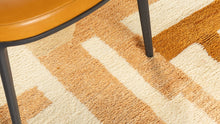 Tapis BERBERE CONTEMPORAIN MRIRT - 100% laine noué main -  100cm x 480cm