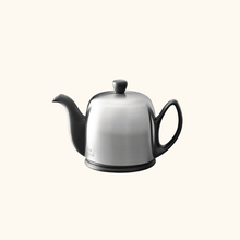 Théière Salam - 4 Tasses - Noir mat/ Cloche Inox mat