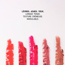 Crayon à lèvres et blush
