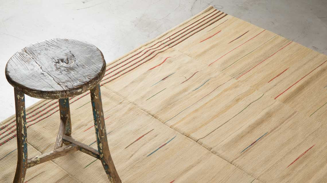 KILIM ALASHT | 100% LAINE NOUE MAIN | IRAN | 238cm x 204cm |
