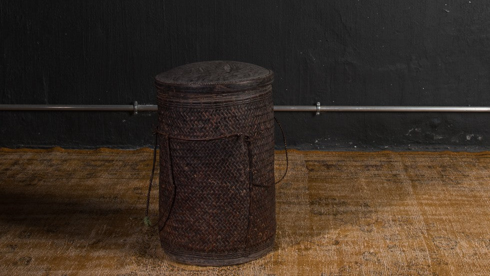 Panier ancien tressé - Indonésie