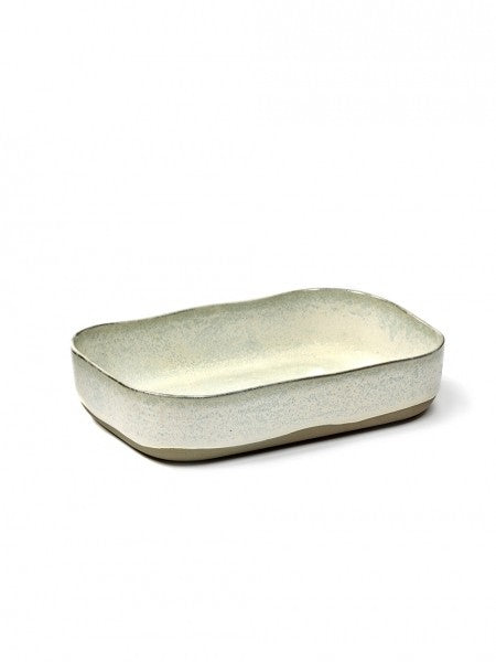 MERCI N°6, Assiette extra profonde, M, Ø14,5cm x 10,5cm H4,5cm, BLANC CASSE