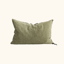 Coussin vice versa - Crépon de lin lavé