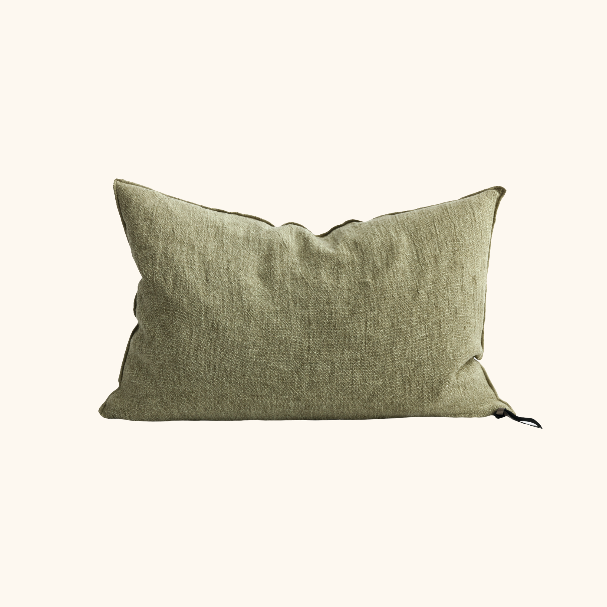 Coussin vice versa - Crépon de lin lavé