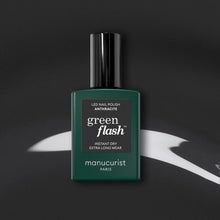 Vernis Green Flash semi-permanent - Anthracite