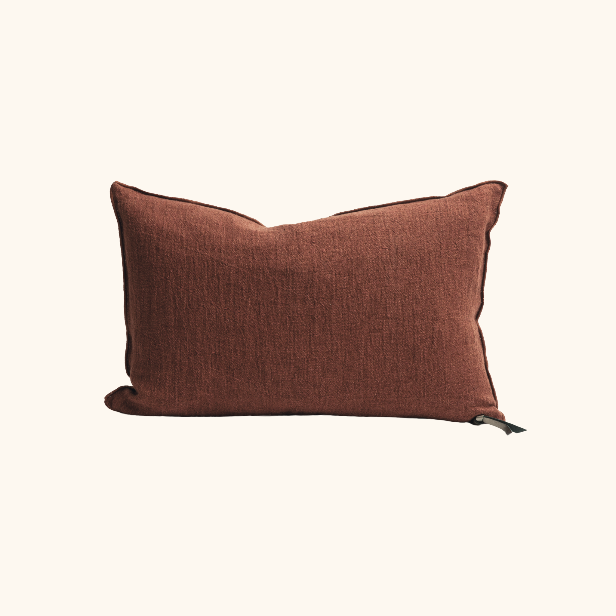 Coussin vice versa - Crépon de lin lavé