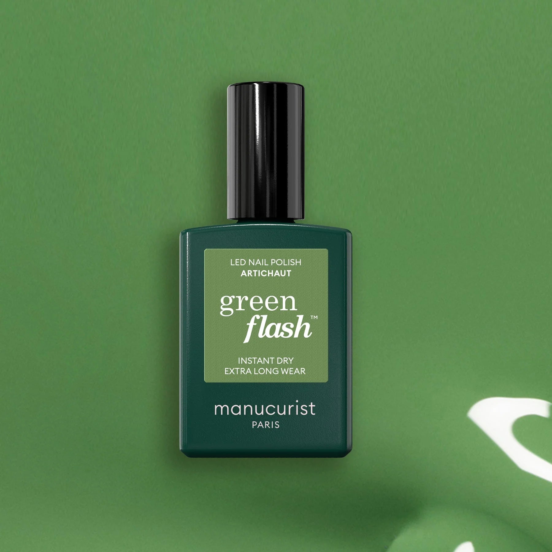 Vernis Green Flash semi-permanent - Artichaut