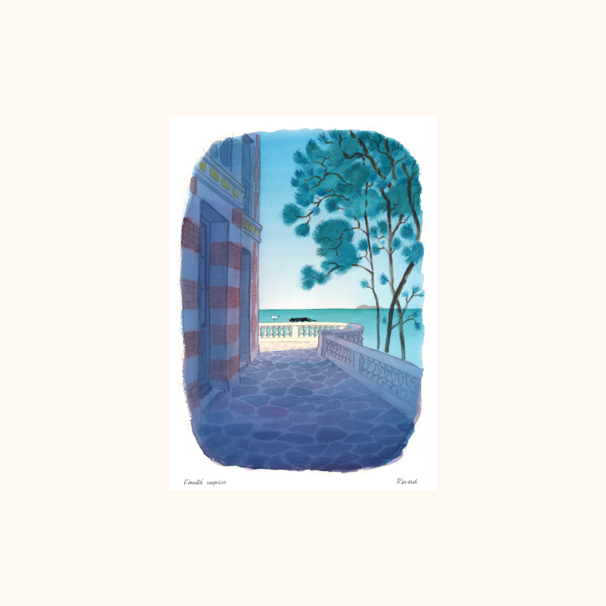 Affiche - François Ravard L’Invité Surprise - 38 x 56cm