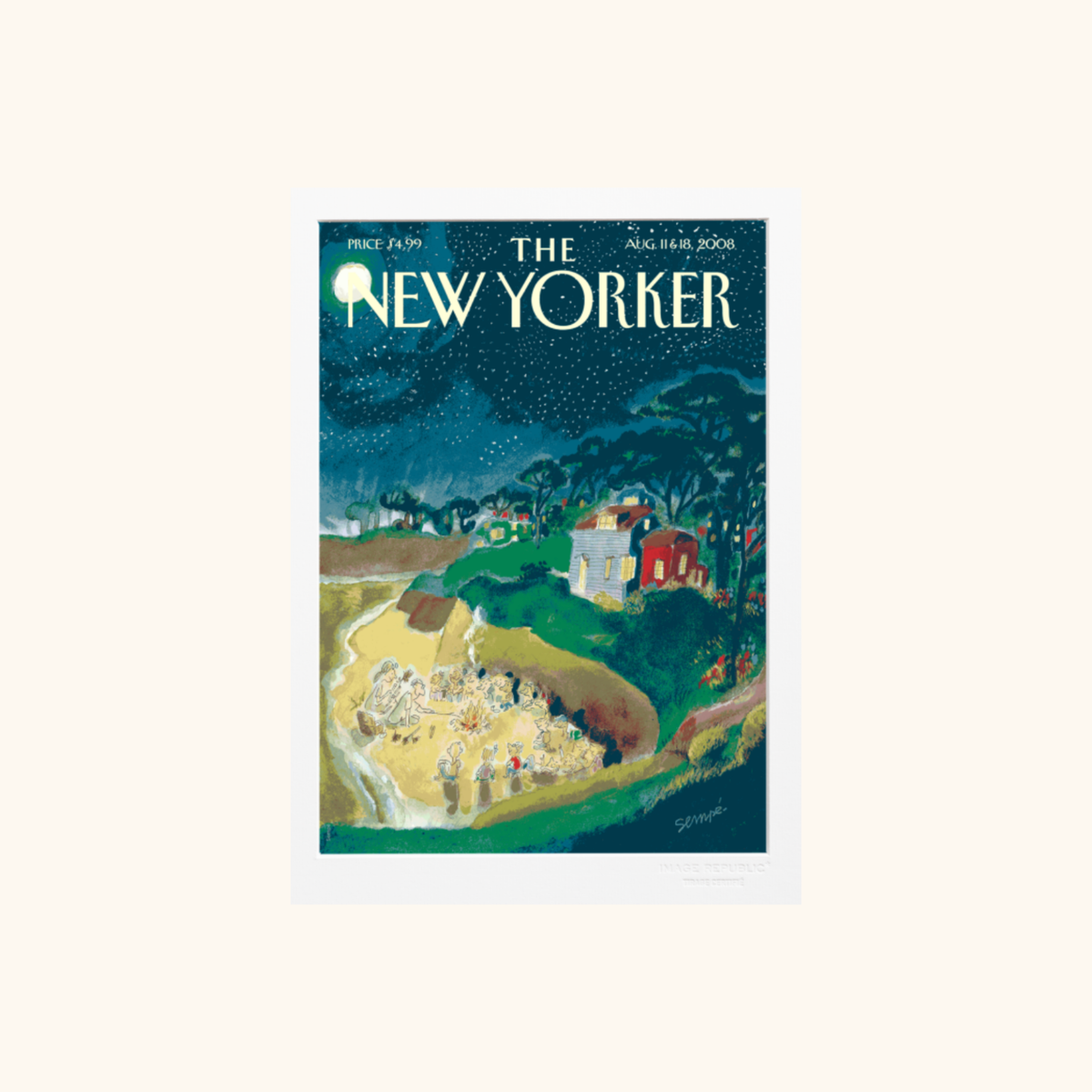 Affiche - The NewYorker 107 Sempé Future Memories - 38 x 56cm