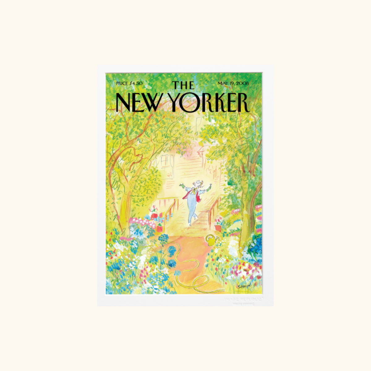 Affiche - The NewYorker 227 Sempé Springtime - 38 x 56cm
