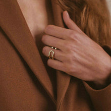Bague - L'origine plaqué or - T54