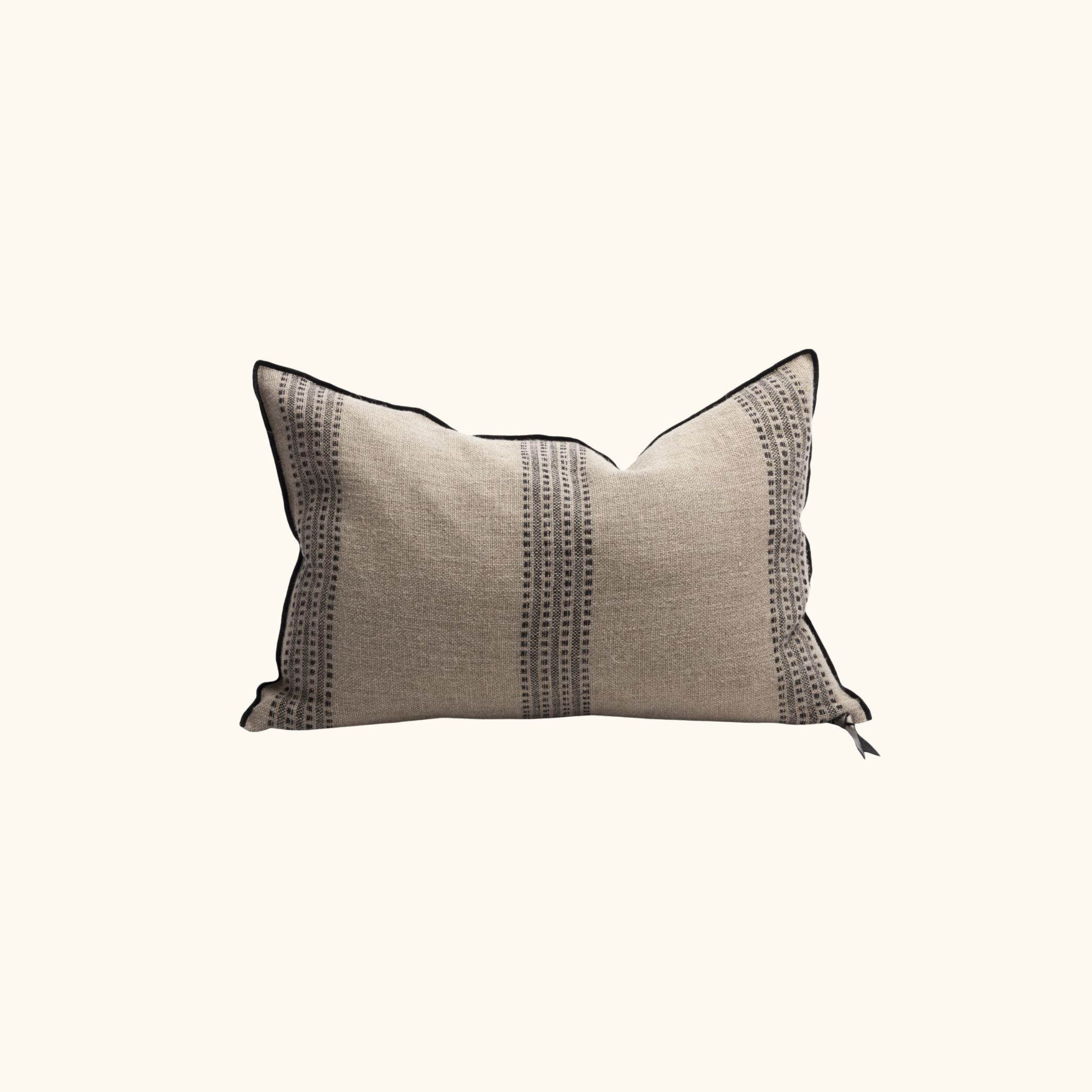 Coussin Vice Versa - Toile rustique