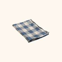 Set de table - Toile vintage vichy - 100% lin - 35cm x 50cm