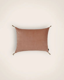 Coussin velours lavé