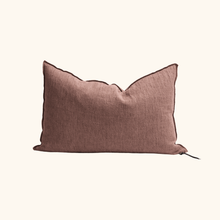 Coussin vice versa - Crépon de lin lavé