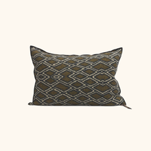 Coussin Vice Versa - Lin WABI-SABI imprimé - Samarkand