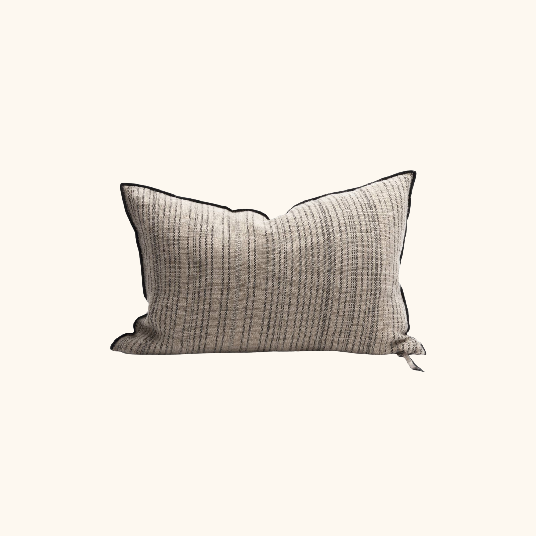Coussin Vice Versa - Toile rustique