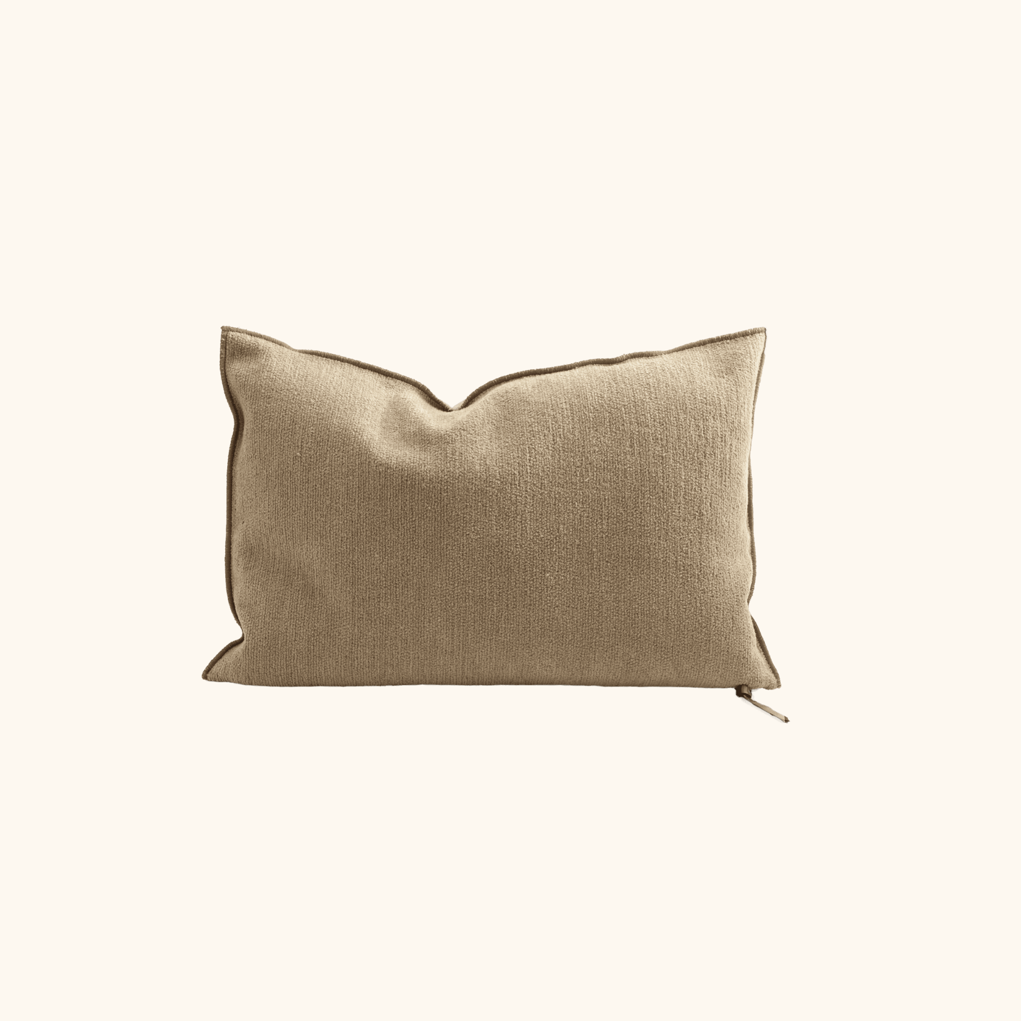 Coussin Vice Versa - Toile tuftée up-cyclée