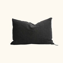 Coussin vice versa - Crépon de lin lavé
