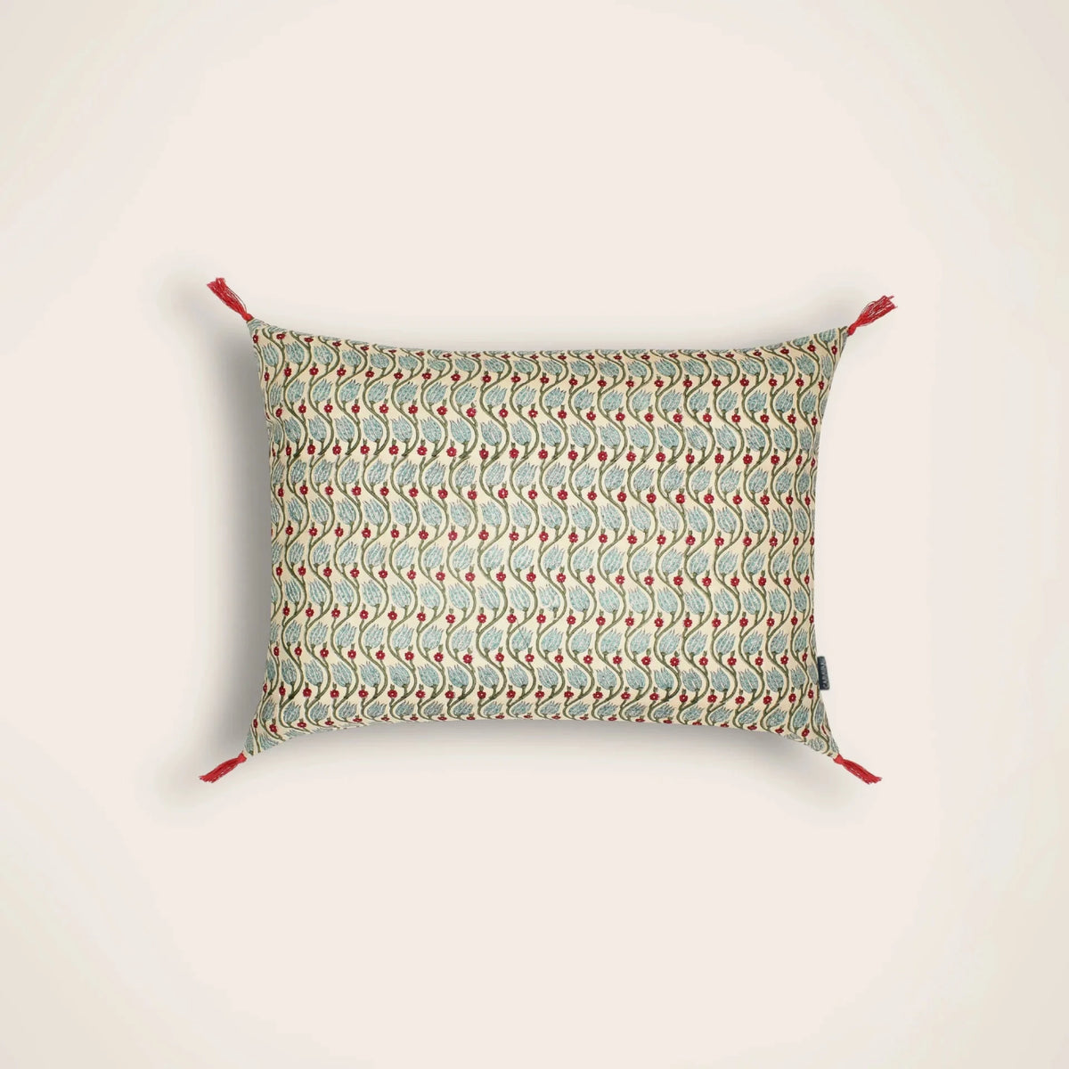 Housse de coussin Tullio en coton imprimé - 3 couleurs