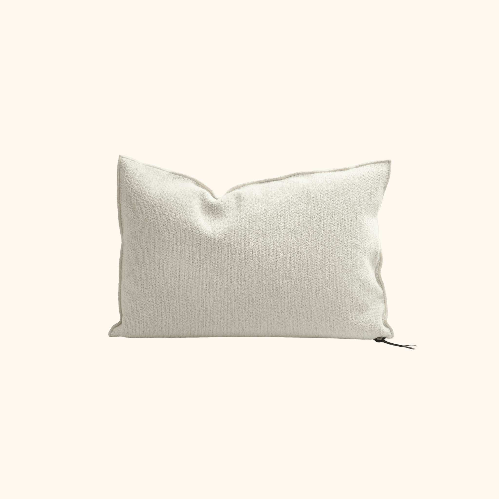 Coussin Vice Versa - Toile tuftée up-cyclée