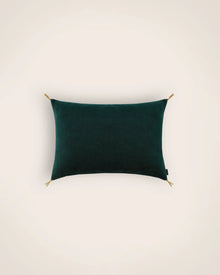 Coussin velours lavé