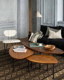 Table basse Yomi - Petit modèle - 81cm x 55cm x H38cm  - Chène brut*