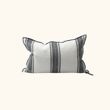 Coussin Vice Versa - Toile brodée Cyclades 300 - 40cm x 60cm