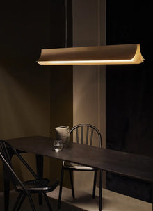 Suspension Respiro Pendant 1200 - Noir & Or - LED