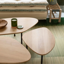 Table basse Yomi en chêne brut – Grand modèle