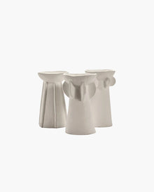 Vase ovale Molly - Beige