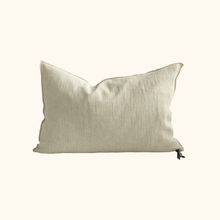 Coussin vice versa - Crépon de lin lavé